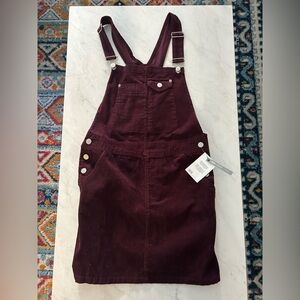 Brand new - Zara denim overall skirt